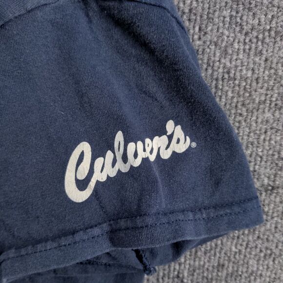 Culvers Men's Curb Nerd Graphic T-Shirt Blue XS Short Sleeve Crew Neck - Picture 9 of 12